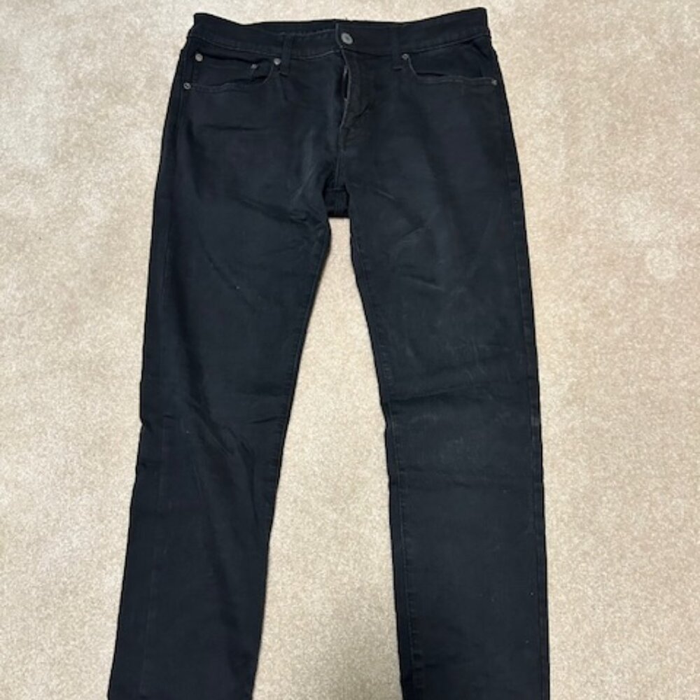 Men's "Skinny" American Eagle Jeans Black 34/34
